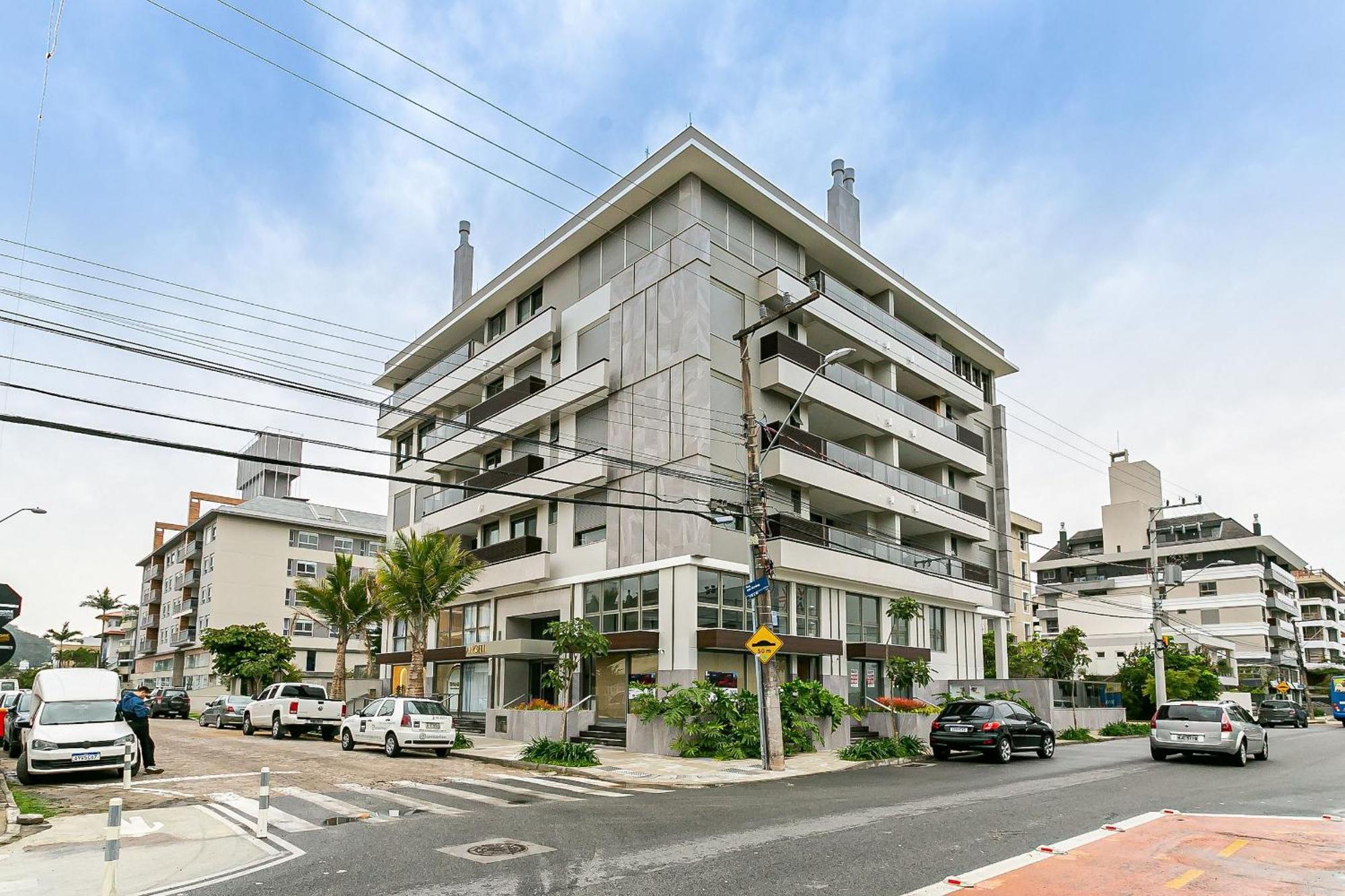 Apto C/ Churrasqueira 150M Da Praia Jurere Ran203 Florianópolis المظهر الخارجي الصورة