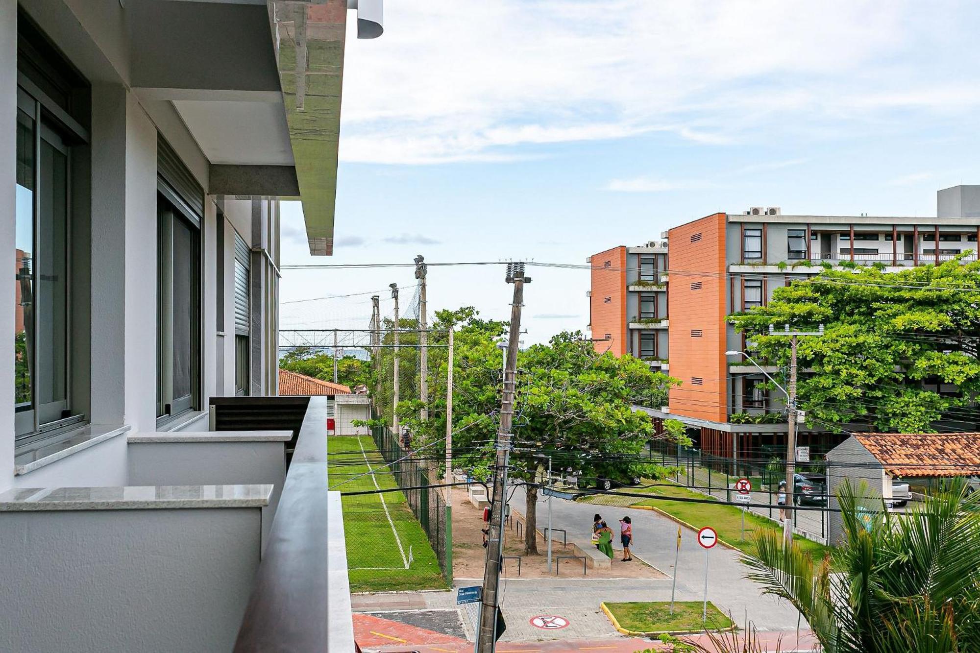Apto C/ Churrasqueira 150M Da Praia Jurere Ran203 Florianópolis المظهر الخارجي الصورة